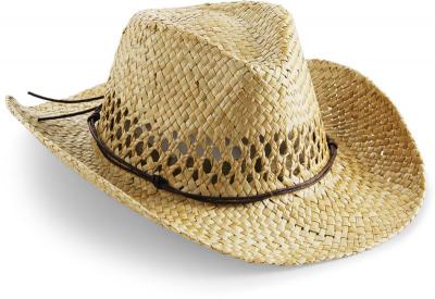 Kovbojsk klobouk v pletenm vzhledu